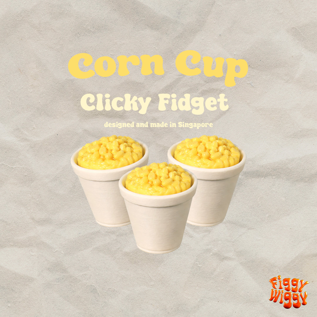 Corn Cup Clicky Fidget