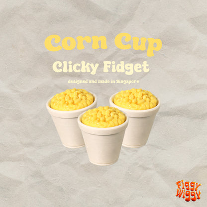 Corn Cup Clicky Fidget