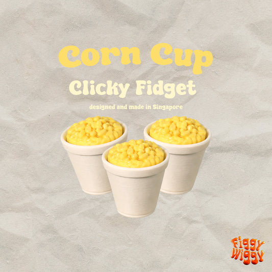 Corn Cup Clicky Fidget
