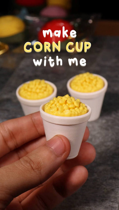 Corn Cup Clicky Fidget
